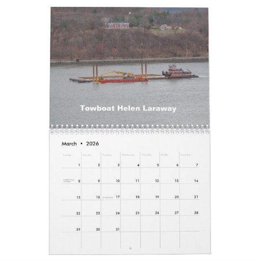 Tugs on the Hudson River 2023 Towboten & ATB's Kalender (Mar 2026)