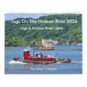 Tugs On The Hudson River 2026 Calendar Kalender (Hoes)