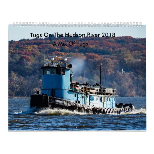 Tugs on the Hudson River-A Mix of Tugs 2018 Kalender (Hoes)