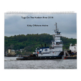 Tugs on the Hudson River—Kirby Offshore 2018 Kalender