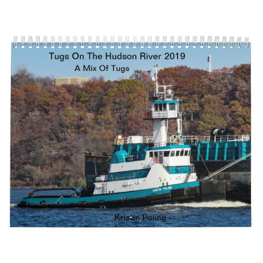 Tugs op de Hudson rivier 2019 Kalender (Hoes)