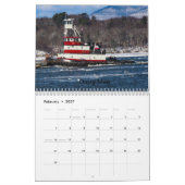 Tugs op de Hudson rivier 2019 Kalender (Feb 2027)