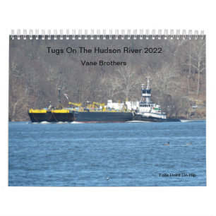 Tugs op de Hudson rivier 2022 Vane Bros. Kalender