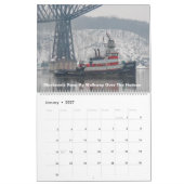 Tugs op het Roos van de Hudson de Mackenzie Kalender (Jan 2027)