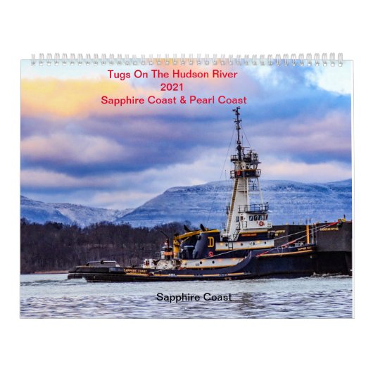 Tugs Sapphire Coast & Pearl Coast 2021 Calendar Kalender (Hoes)