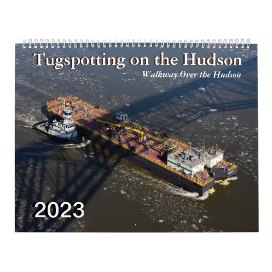 Tugspotting 2023 Walkway Over de Hudson-agenda Kalender (Hoes)