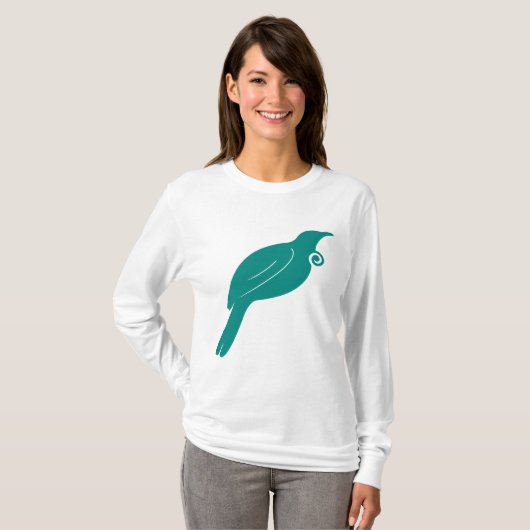 Tui en Koru T-shirt (Voorkant volledig)