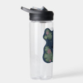 Tui en La, duwen en trekken, oceaan en maan Waterfles (Rechts)