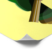 Tui Kereru NZ Bird Poster (Hoek)