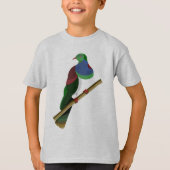 Tui Kereru NZ Bird T-shirt (Voorkant)