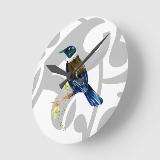 Tui koru-patroon ronde klok (Hoek)