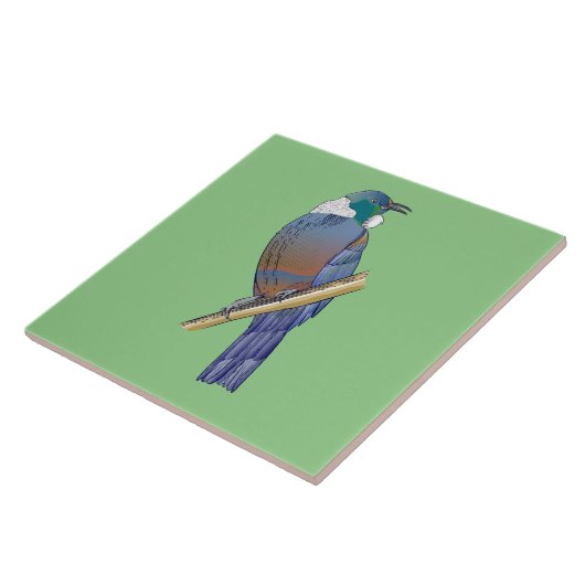 Tui New Zealand Bird Tegeltje (Zijkant)