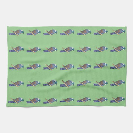 Tui New Zealand Bird Theedoek (Horizontaal)