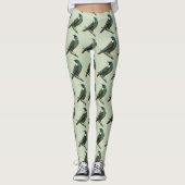 Tui Nieuw-Zeelands Vogel Leggings (Voorkant)