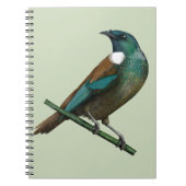Tui Nieuw-Zeelands Vogel Notitieboek (Voorkant)