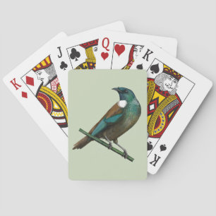 Tui Nieuw-Zeelands Vogel Pokerkaarten