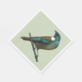 Tui Nieuw-Zeelands Vogel Servet (Hoek)