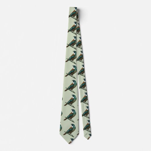 Tui Nieuw-Zeelands Vogel Stropdas (Voorkant)