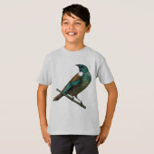 Tui Nieuw-Zeelands Vogel T-shirt (Voorkant volledig)