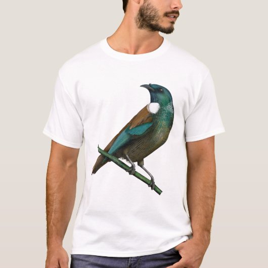 Tui Nieuw-Zeelands Vogel T-shirt (Voorkant)