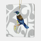Tui NZ Bird Keramisch Ornament (Links)