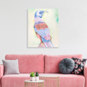 Tui Stretched Canvas Print (Insitu (Woonkamer))