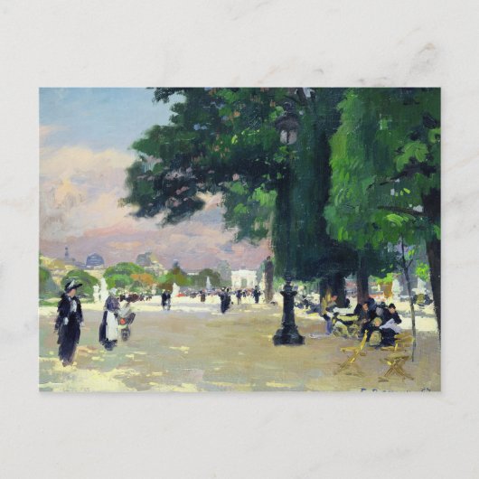 Tuileries Briefkaart (Voorkant)