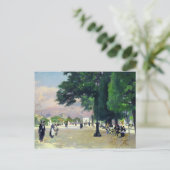 Tuileries Briefkaart (Staand voorkant)