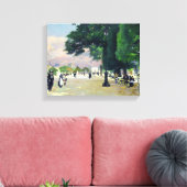 Tuileries Canvas Afdruk (Insitu (Woonkamer))