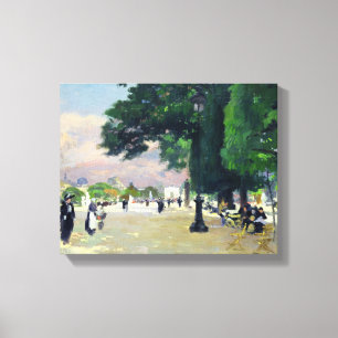 Tuileries Canvas Afdruk