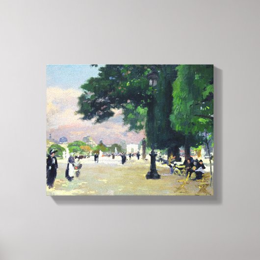 Tuileries Canvas Afdruk (Voorkant)