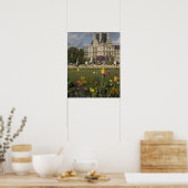 Tuileries Garden, Louvre, Parijs, Frankrijk Poster (Keuken)