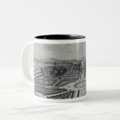 Tuileries Garden Tweekleurige Koffiemok (Voorkant links)