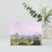 Tuileries Garden van Camille Pissarro Briefkaart (Staand voorkant)
