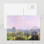 Tuileries Garden van Camille Pissarro Briefkaart (Voorkant / Achterkant)