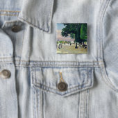 Tuileries Vierkante Button 5,1 Cm (In situ)