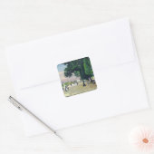 Tuileries Vierkante Sticker (Envelop)