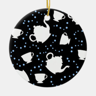 Tuimelend Theekransje Keramisch Ornament