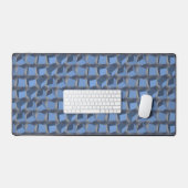 Tuimelende dozen blauw bureaumat (Keyboard & Muis)