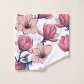 Tuin 2 van Magnolia Bad Handdoek (Wasdoekje)