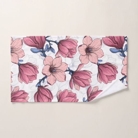 Tuin 2 van Magnolia Bad Handdoek (Handdoek)