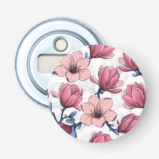 Tuin 2 van Magnolia Button Flesopener (Voorkant)