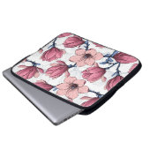 Tuin 2 van Magnolia Laptop Sleeve (Voorkant onderkant)