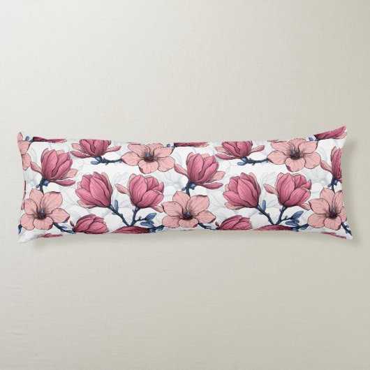 Tuin 2 van Magnolia Lichaamskussen (Achterkant)