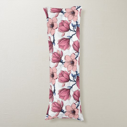 Tuin 2 van Magnolia Lichaamskussen (Voorkant Verticaal)