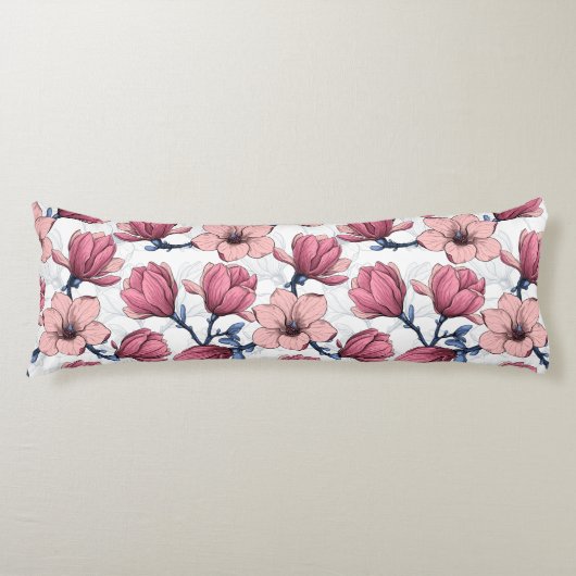 Tuin 2 van Magnolia Lichaamskussen (Voorkant)