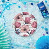 Tuin 2 van Magnolia Papieren Bordje (Feest)