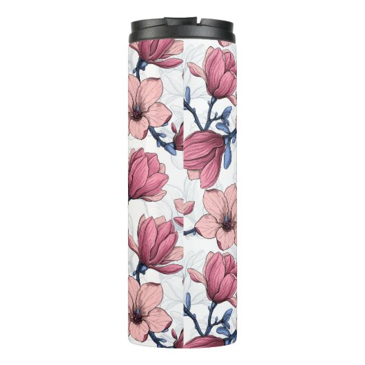 Tuin 2 van Magnolia Thermosbeker (Achterkant)