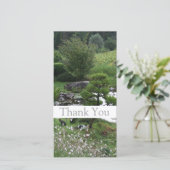 Tuin 3 met Katten Dank U Foto Kaarten 1 (Staand voorkant)