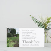 Tuin 4 Fauteuil Condoleance Bedankt 2 (Staand voorkant)